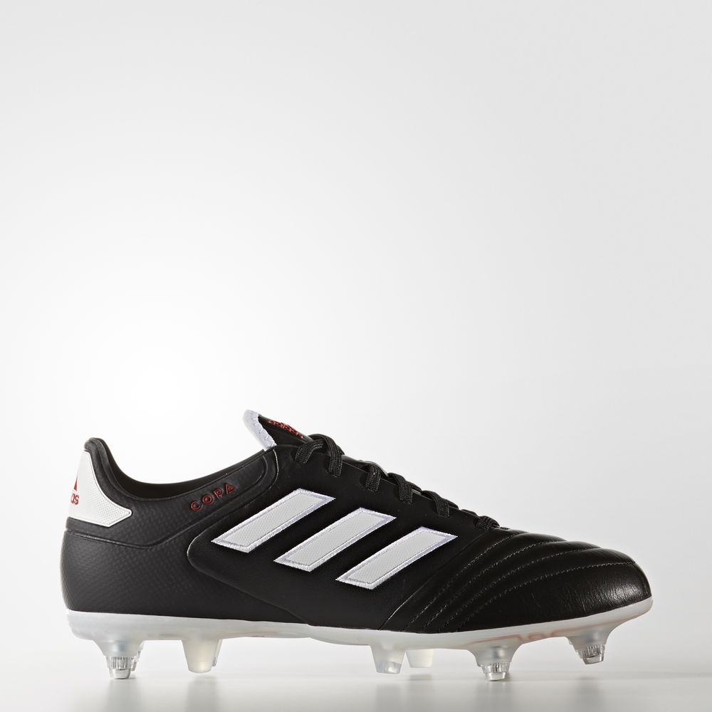 Adidas Copa 17.2 Soft Ground - ποδοσφαιρικα παπουτσια ανδρικα - Μαυρα/Ασπρα,Μέγεθος: EU 36 – 54 2/3